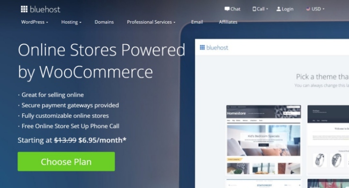 best woocommerce hosting 5 bluehost 10 Best Website Hosting Providers of 2025 7