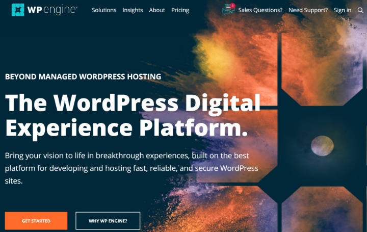 wp engine 10 Best Website Hosting Providers of 2025 8