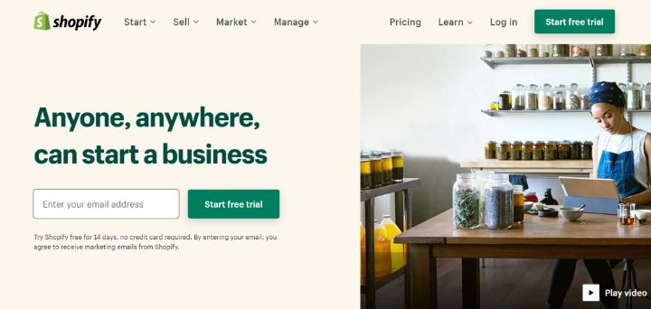 shopify-homepage Shopify