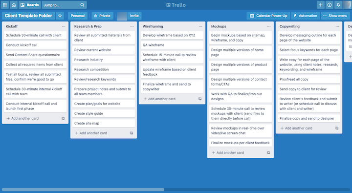 trello-website-planning