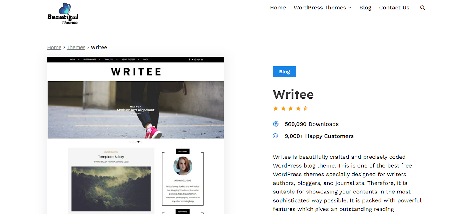 Image 135 16 Best Free Wordpress Blog Themes For [Year] 21