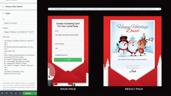 08 url magic How Our Team Created a Holiday Greeting Card Generator From Scratch 7