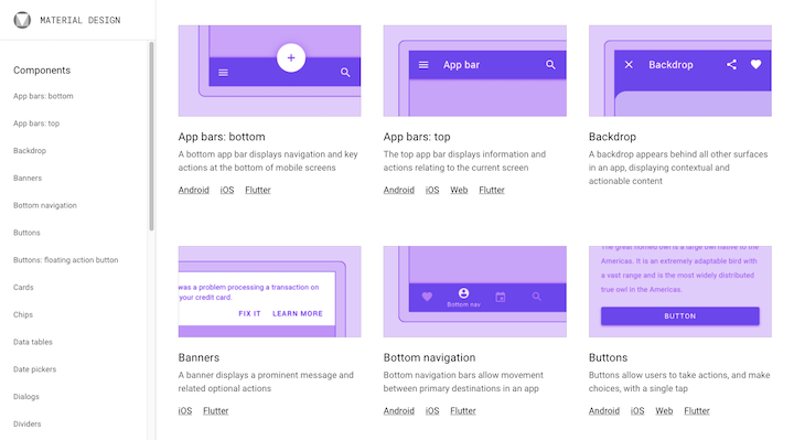 material-design-components