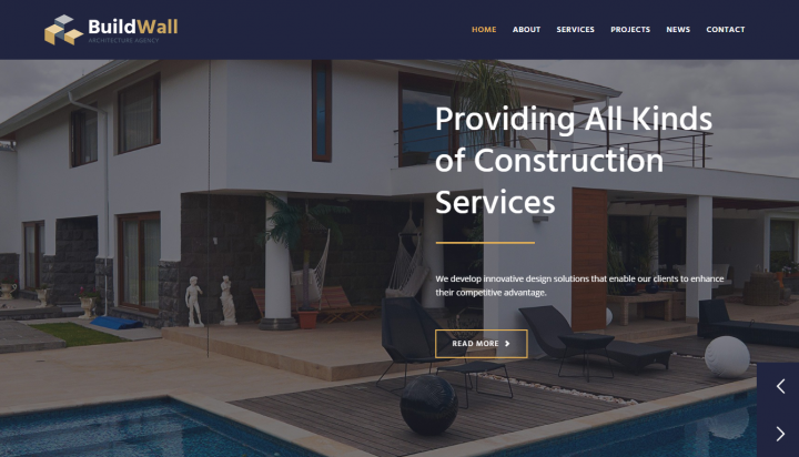 BuildWall Template 12 Best Real Estate Website Templates That Feel Like Home 9