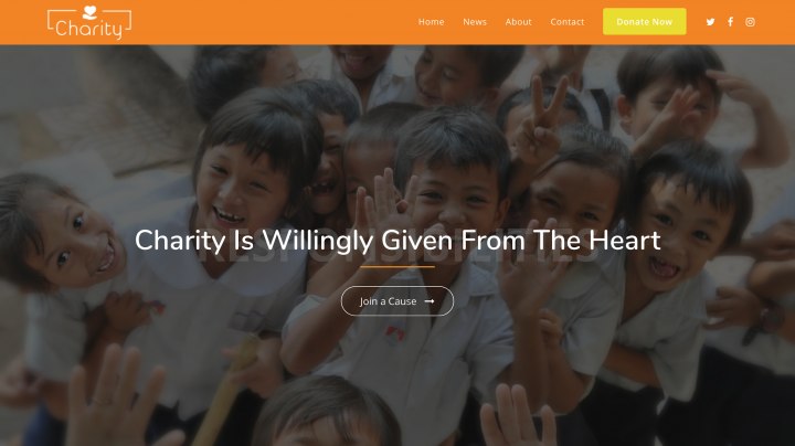 Charity 2 template 10 Templates for Nonprofit Organizations 3