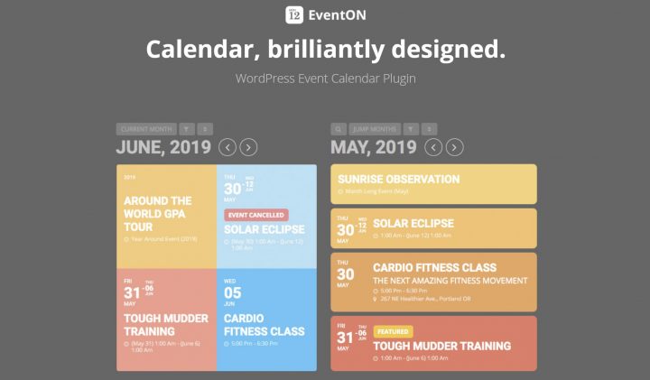 EventOn 6 Best WordPress Event Calendar Plugins for Elementor Users (and Everyone Else) 5