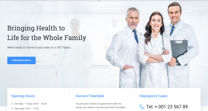 Healthen 12 Excellent WordPress Templates for Service Providers 3