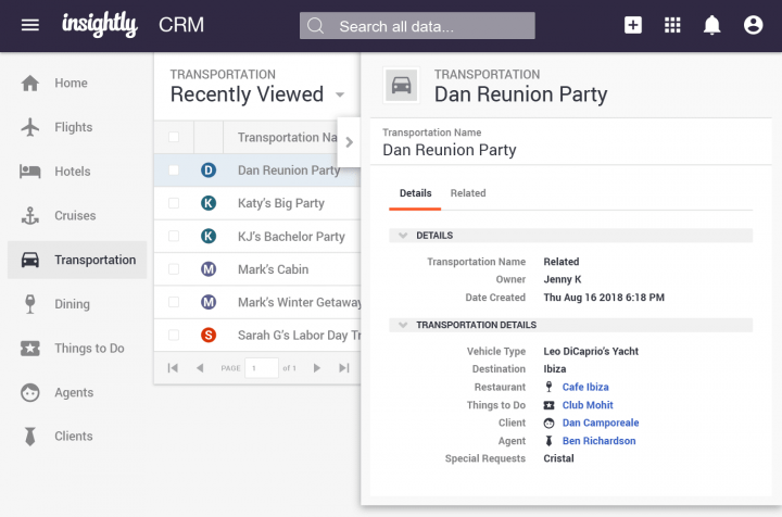 Insightly crm 14 Best CRM Plugins for WordPress 14