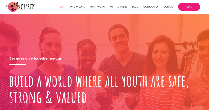 Kids Nonprofit Organization Template Kids Nonprofit Organization Template