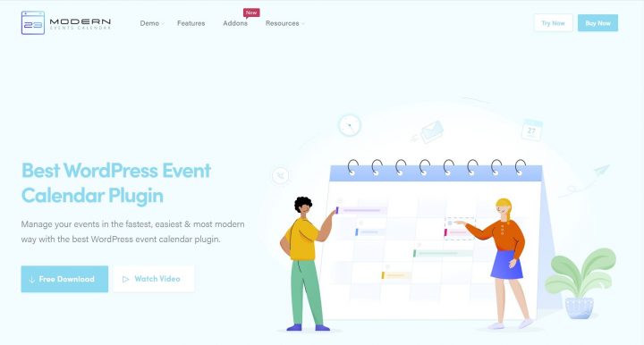 Modern Events Calendar e1580808058319 6 Best WordPress Event Calendar Plugins for Elementor Users (and Everyone Else) 1