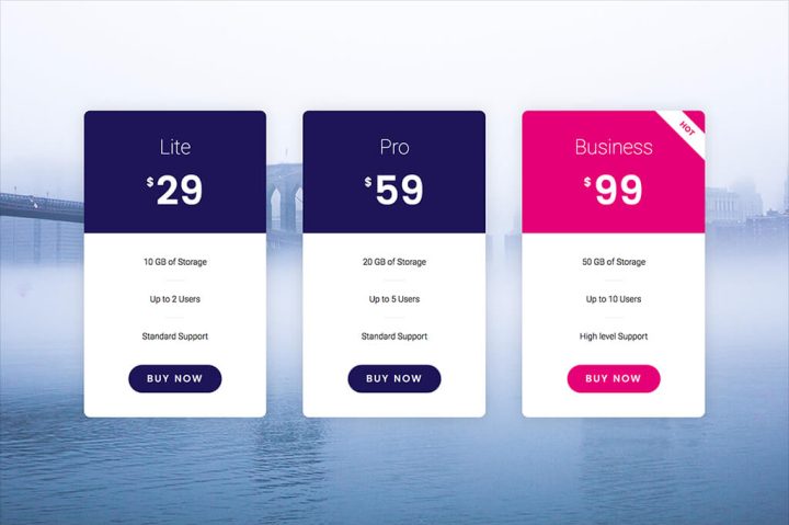 Pricetable02 Price Table 02