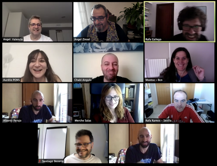 Spanish community online meetup april 2020 The Spanish Community Comes Together 2