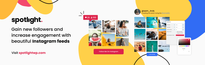 Spotlight Instagram Feeds For Wordpress
