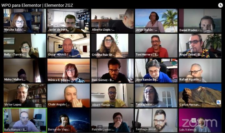 Zaragoza June 2020 meetup 3 Elementor Meetups — May & June 2020 Highlights 3