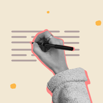 A Writing Hand A Writing Hand