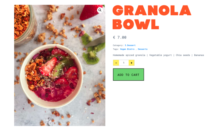 Abattoir Vegetal Product Landing Page Form Elementor