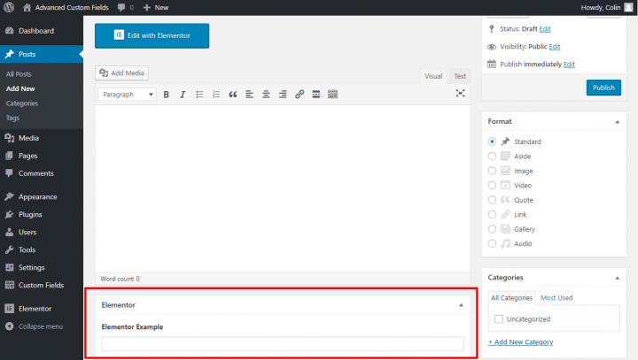 advanced custom fields 3 1 Advanced Custom Fields Vs. Pods Vs. Toolset: A Detailed Comparison 4