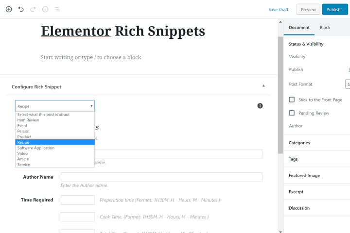 all in one schema rich snippets 2 1 How to Add Rich Snippets to a WordPress Site (And the Best Plugins) 15