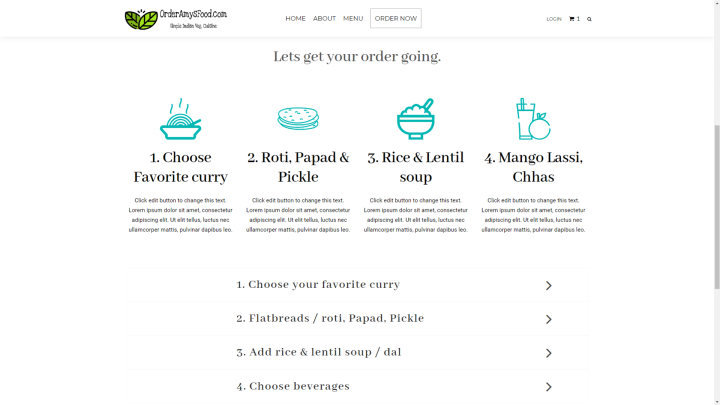 amys food order page How to Use WooCommerce Product Table With Elementor 4