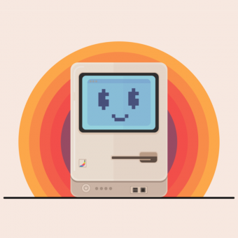 an illustration of a happy 80s macintosh computer Worth Your Click: Google Launches Site Kit WordPress Plugin, Best Time to Send Newsletters for Black Friday & More 4