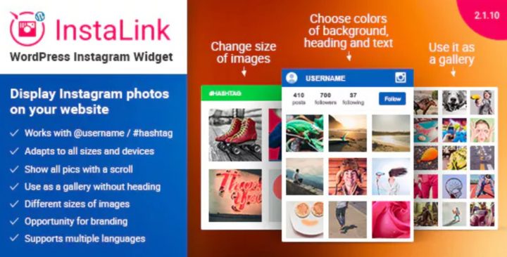 best instagram plugins 11 instalink 12 Best Instagram Plugins for WordPress in 2021: Free and Paid 10