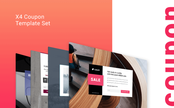 coupon Landing Page templates