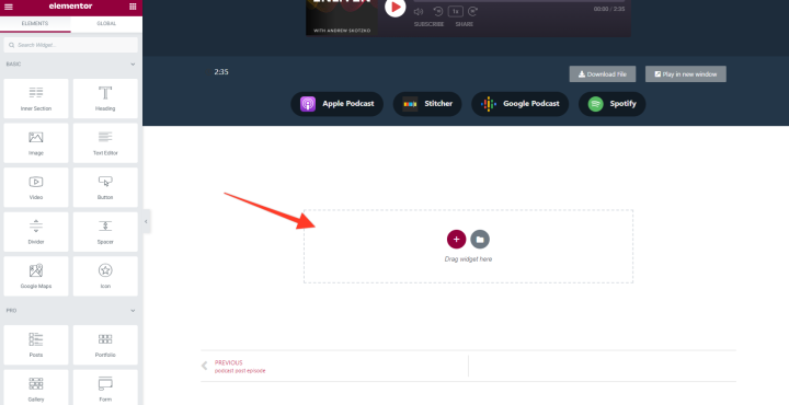 Editable Content Area Editable Content Area
