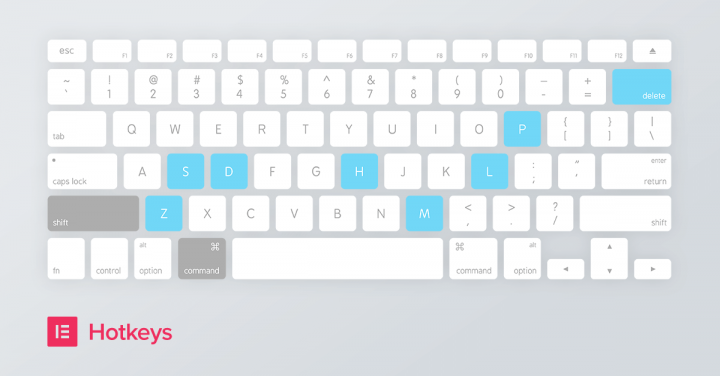 elementor keyboard v2 Introducing History: Easily Undo / Redo Changes in Editor 2