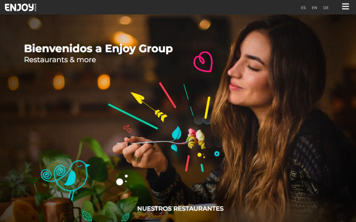 enjoygroup.es Elementor Sites of the Month – April 2020 6