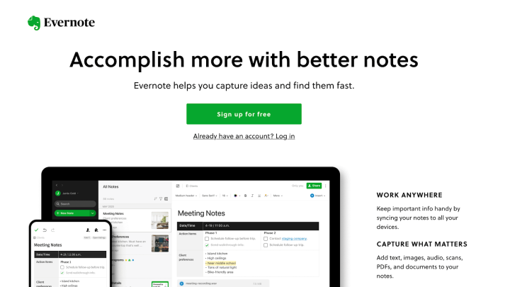 Evernote-Landing-Page Evernote-Landing-Page