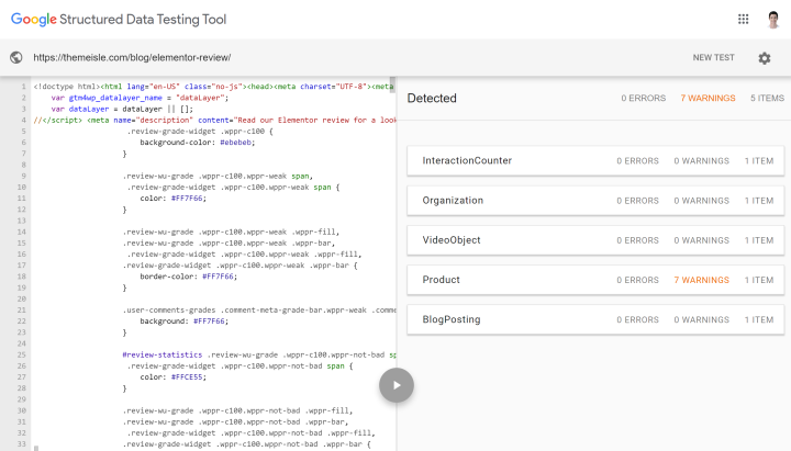 google structured data testing tool oha9vrsq613z163znsye78r1fivf9qn64uqecndury How to Add Rich Snippets to a WordPress Site (And the Best Plugins) 8