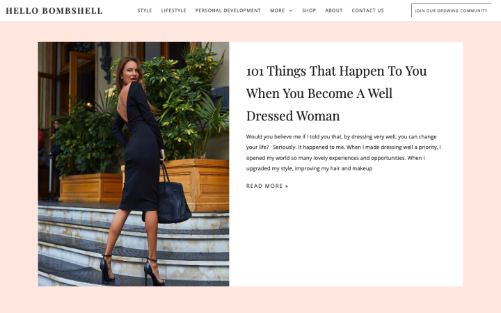 Hellobombshell.com