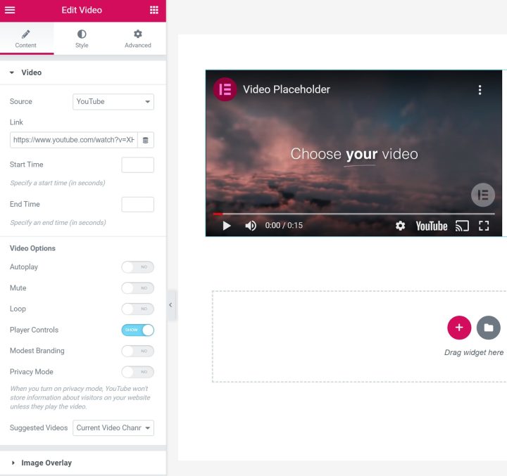 Elementor’S Video Widget Elementor'S Video Widget