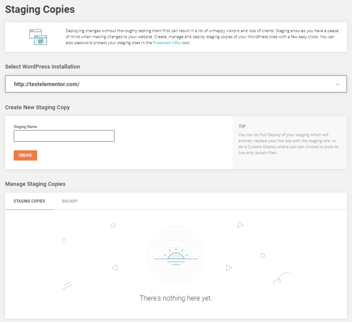 Siteground’S Staging Site Manager Siteground'S Staging Site Manager