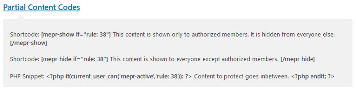 Partial Content Codes Partial Content Codes