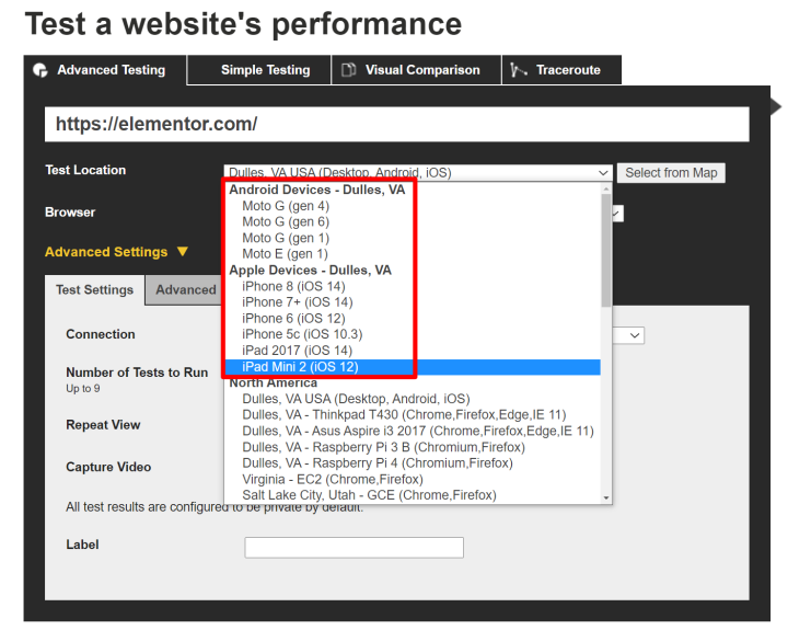 Speed-Test-Device Speed-Test-Device