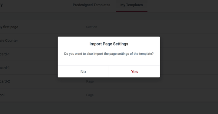 import page settings Say Hello to Elementor 1.5 - Our New Magical Editor Interface 6