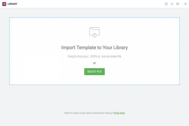 Library Import Templates Library Import Templates