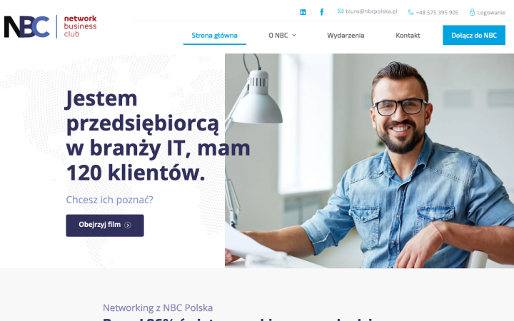 nbcpolska.pl Elementor Sites of the Month – February 2020 1