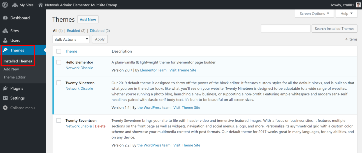 network themes odd61js9gg33mp4eoeyhfwzcgmn00qnmlhnuk0teqy What Is WordPress Multisite and How to Set up a Multisite Network 9