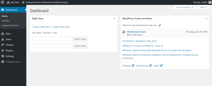 new network admin What Is WordPress Multisite and How to Set up a Multisite Network 7