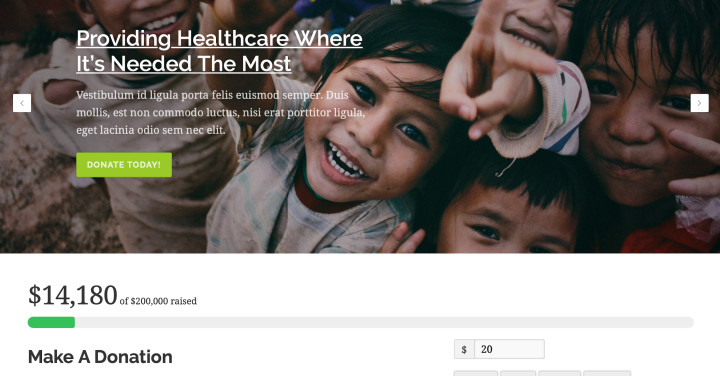 Nonprofit Healthcare Template Nonprofit Healthcare Template
