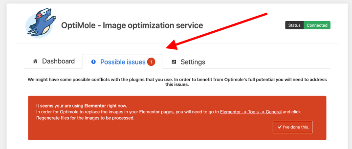 optimole Elementor issue Optimize Your Site Images With Elementor and Optimole 8