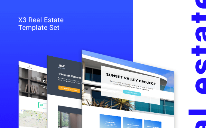 real estate Landing Page templates