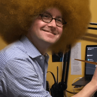 The Author Depicted As Bob Ross The Author Depicted As Bob Ross