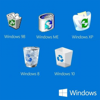 the evolution of the recycle bin through windows releases Worth Your Click: 25 Years of Blogging, Tips for Halloween & More 9