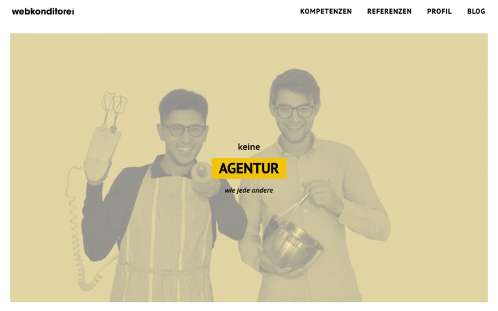 webkonditorei.de Elementor Sites of the Month – November 2019 8