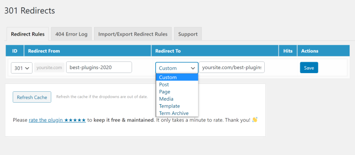 Wordpress-301-Redirects-Plugin Wordpress-301-Redirects-Plugin