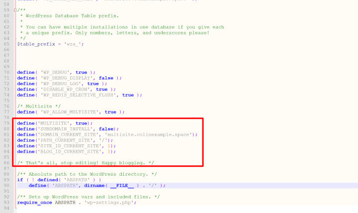 wp-config wp-config