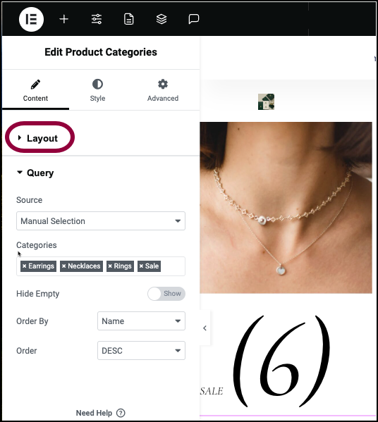 12 Open Layout WooCommerce Product Categories widget 25